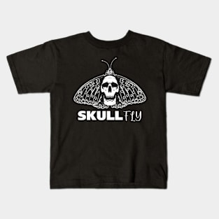 Butterfly Skull Kids T-Shirt